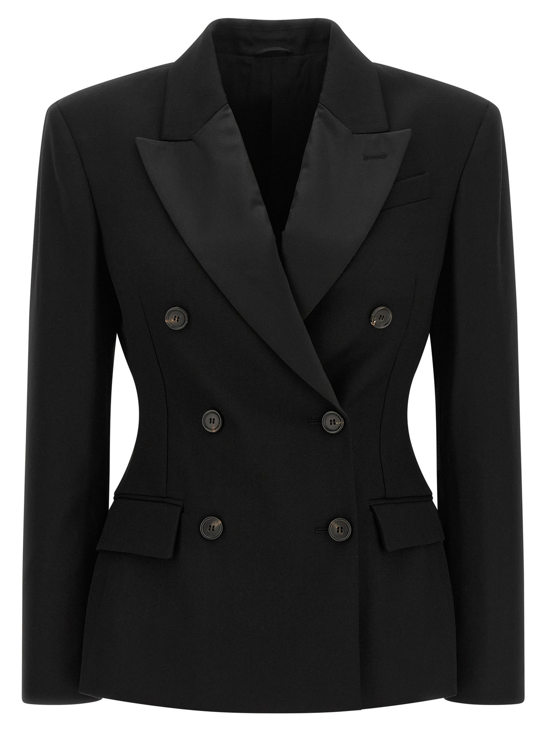 Black Virgin Wool Blazer