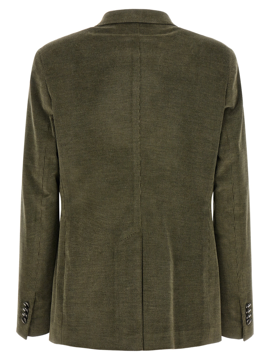 Bicolor Cotton Blazer