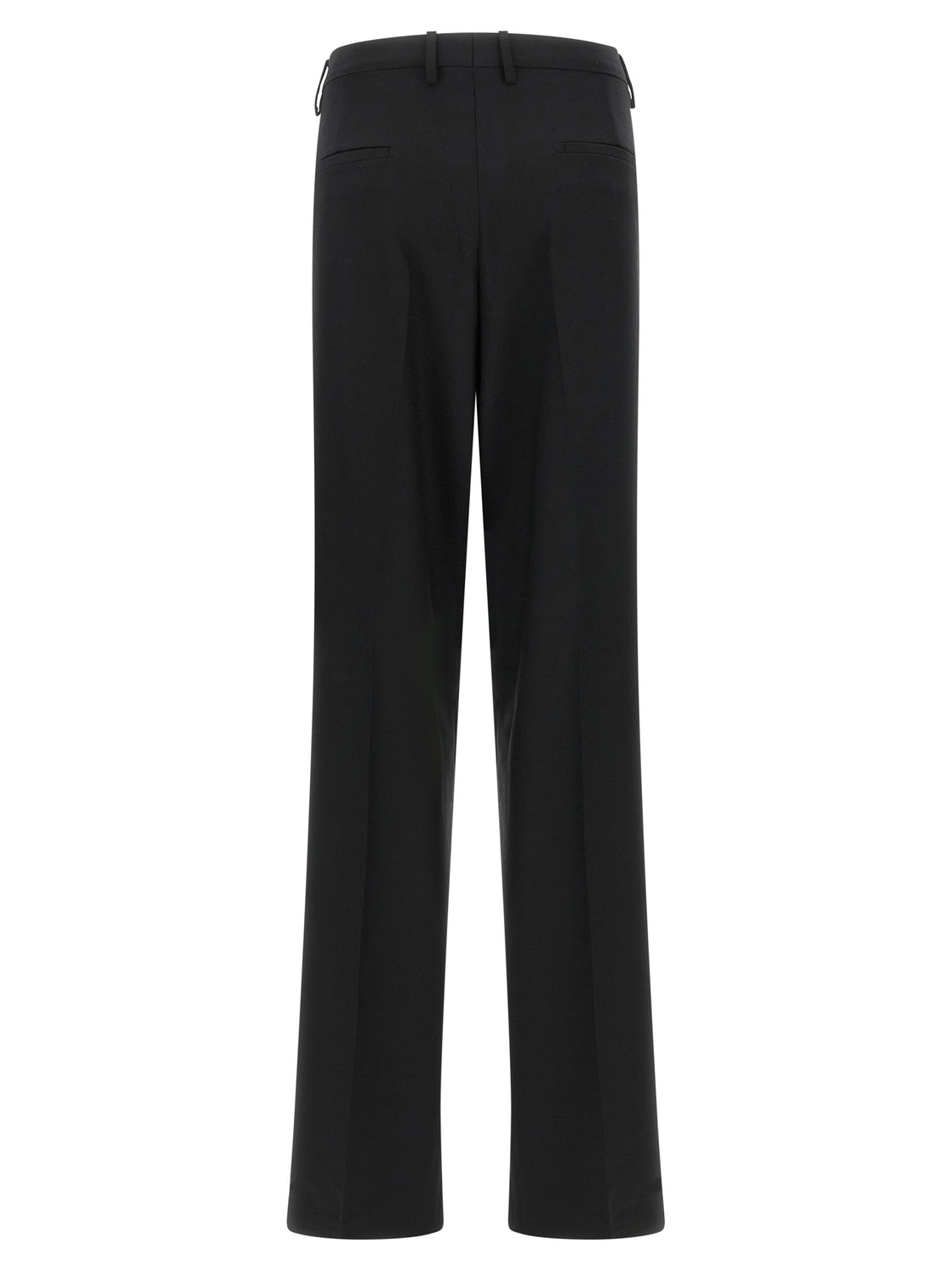 Black Polyester Dress Pants