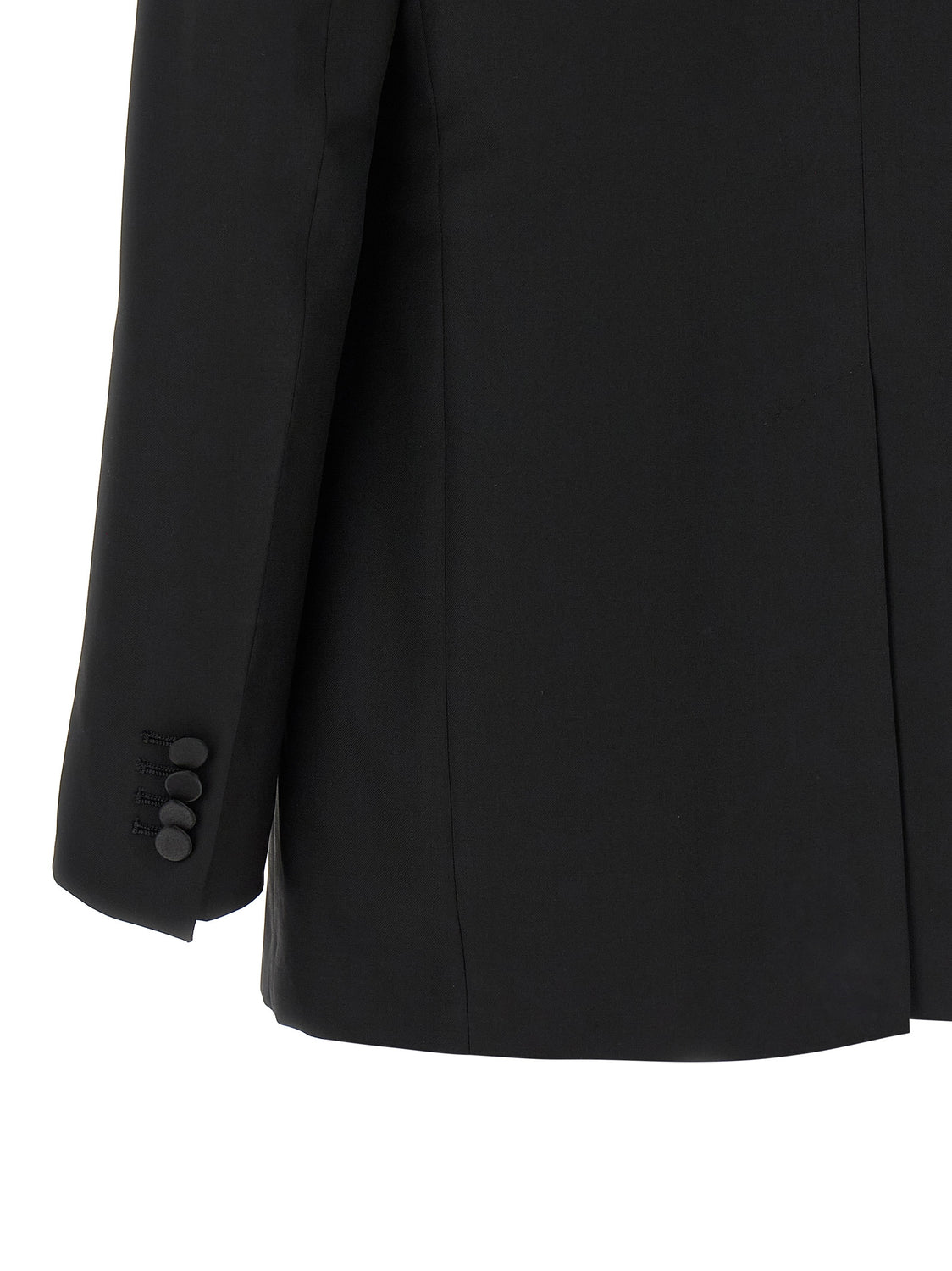Black Virgin Wool Blazer