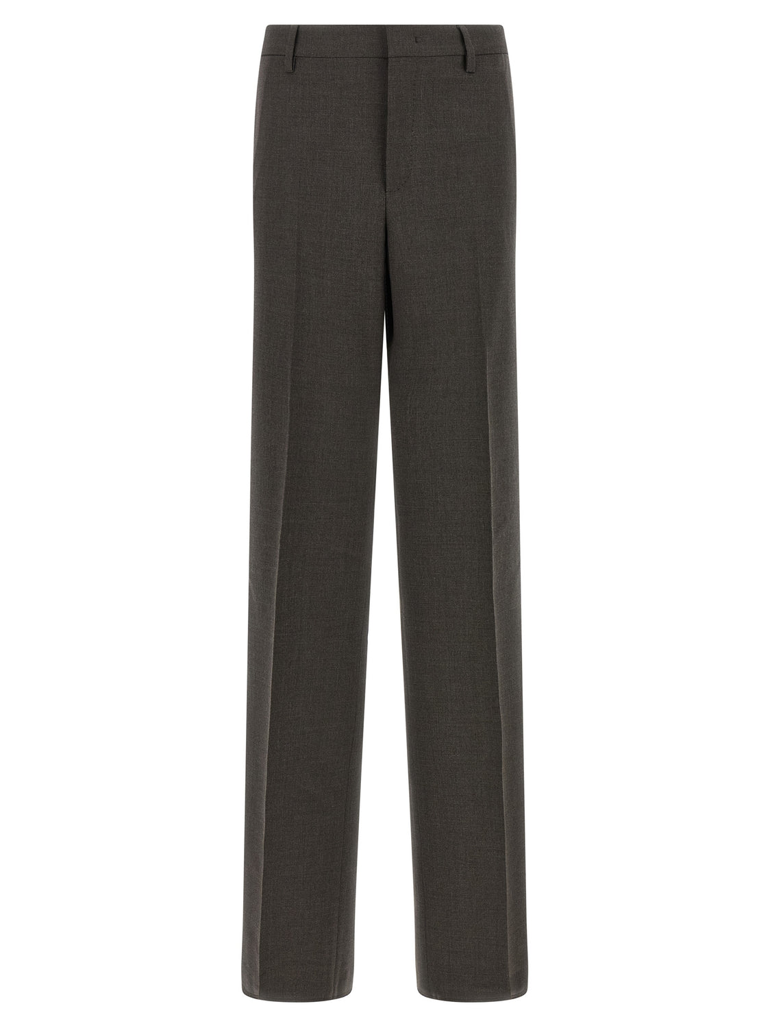 Gray Virgin Wool Two-Piece Suit