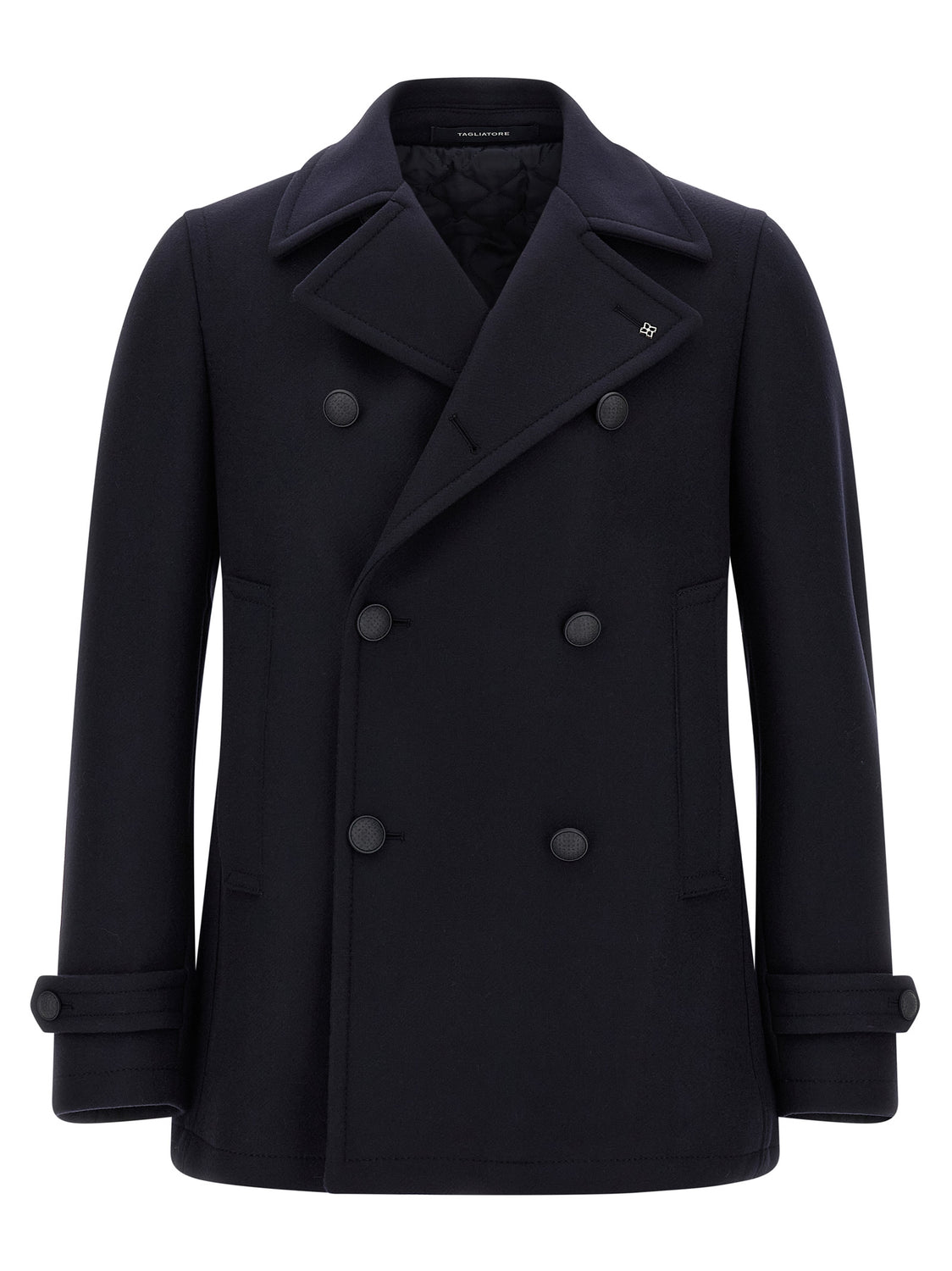 Blue Wool Coat