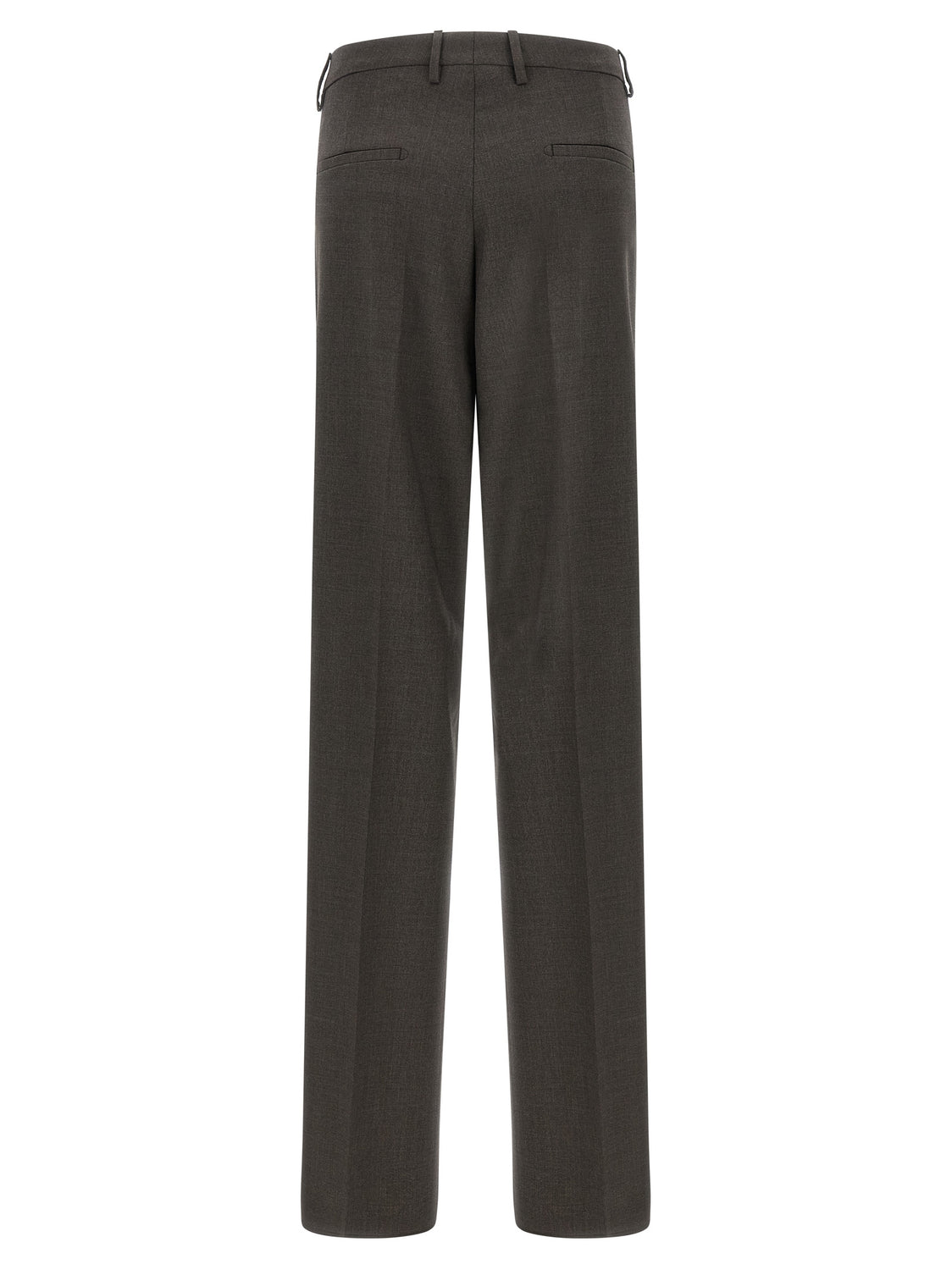 Gray Virgin Wool Two-Piece Suit