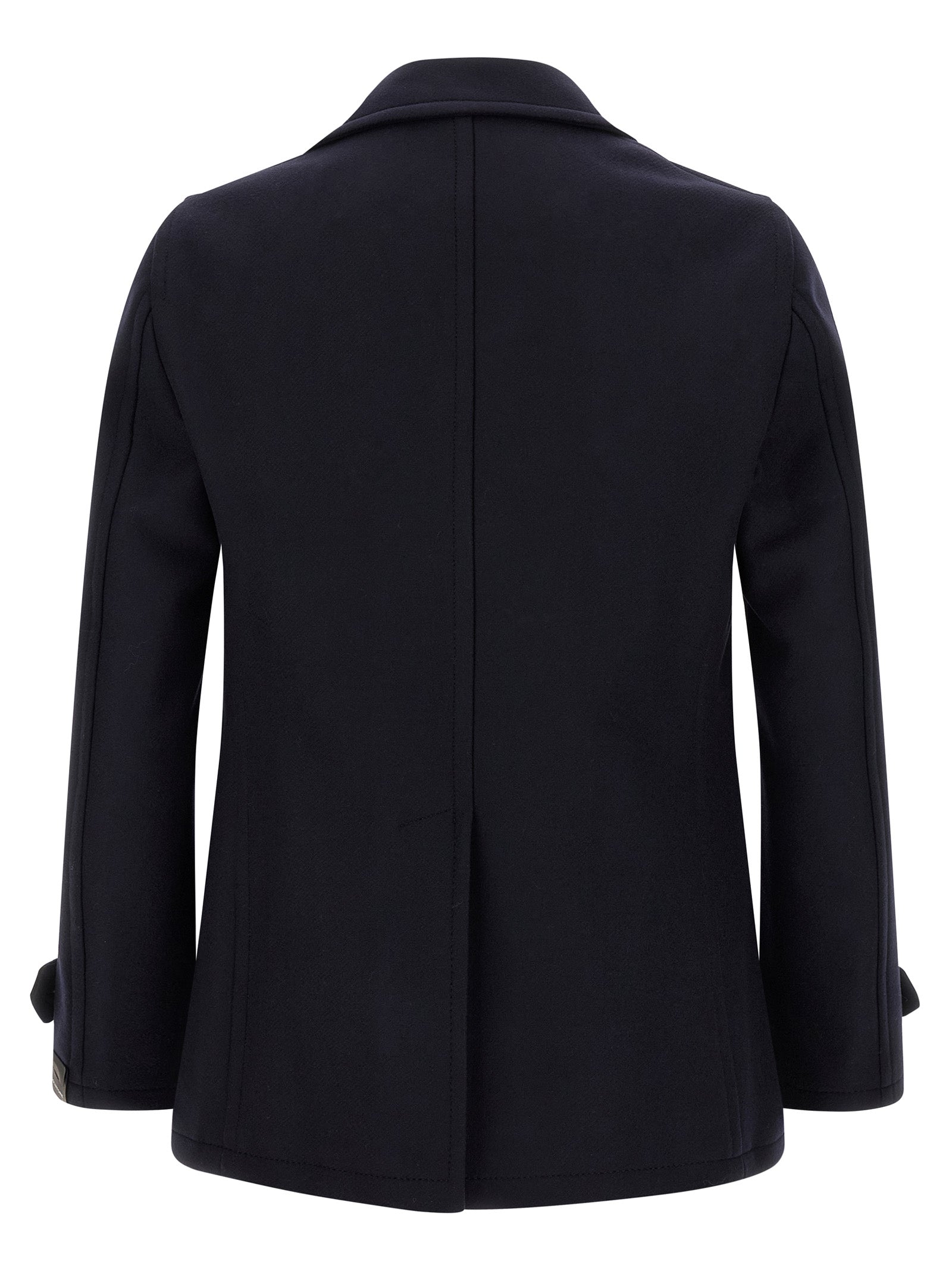 Blue Wool Coat