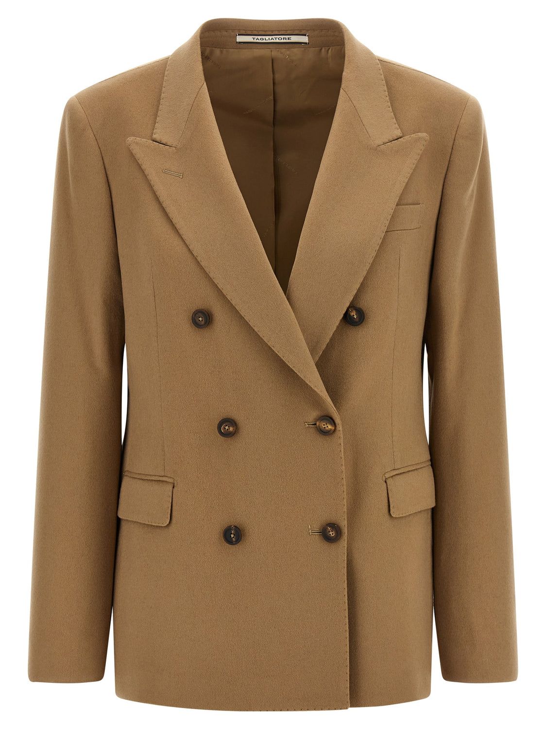 Beige Cashmere Blazer