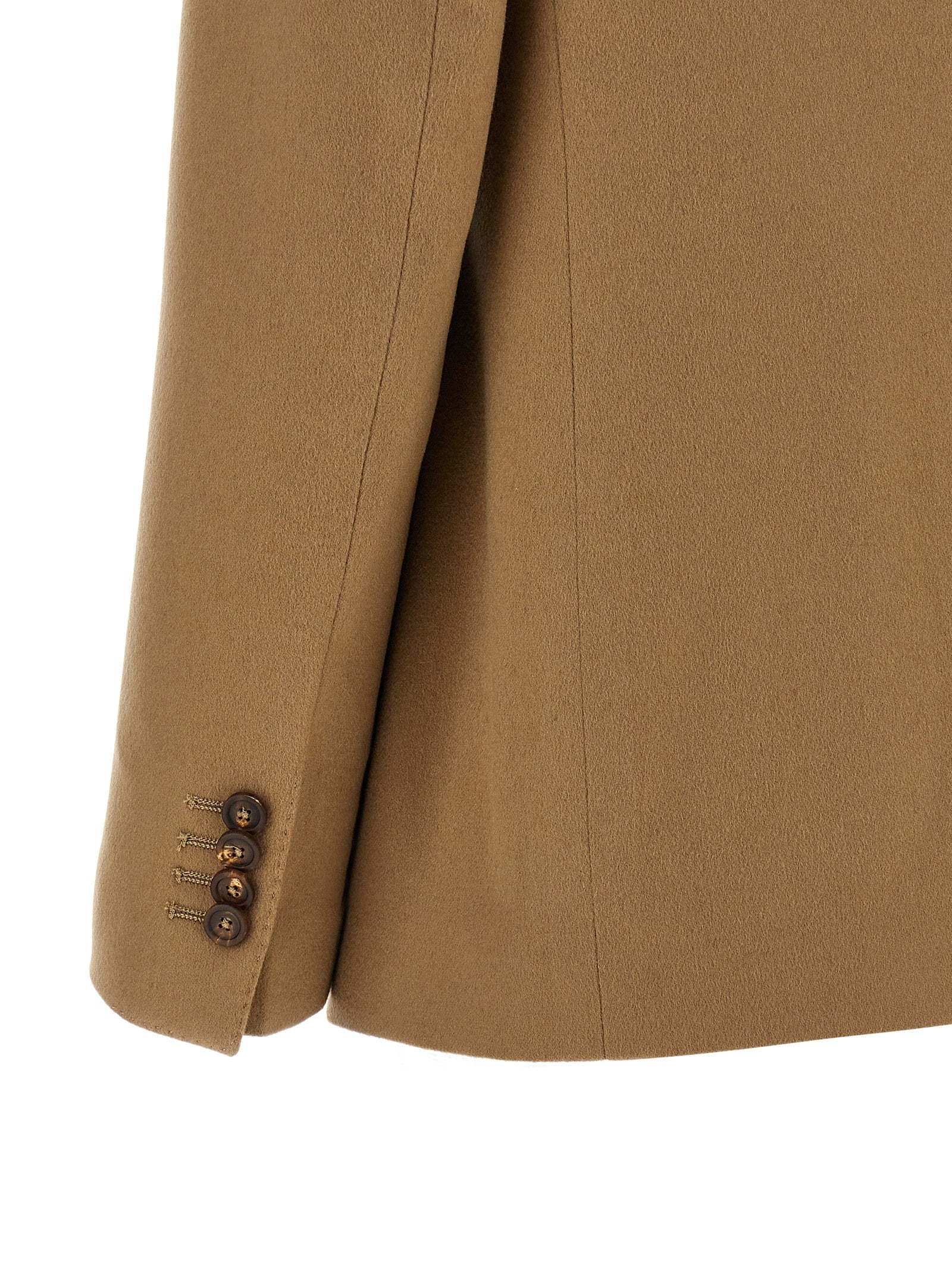 Beige Cashmere Blazer