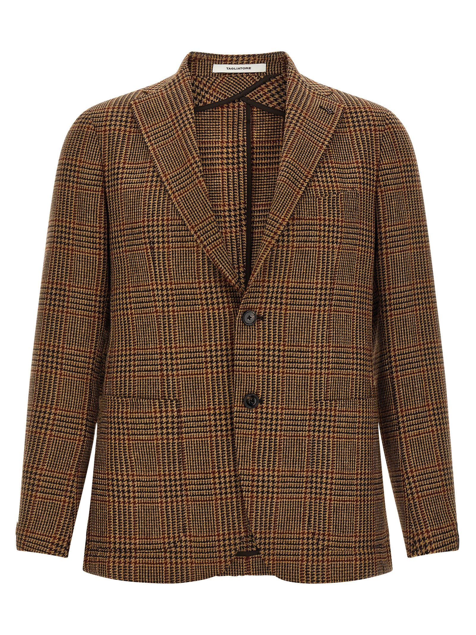 Brown Virgin Wool Blazer