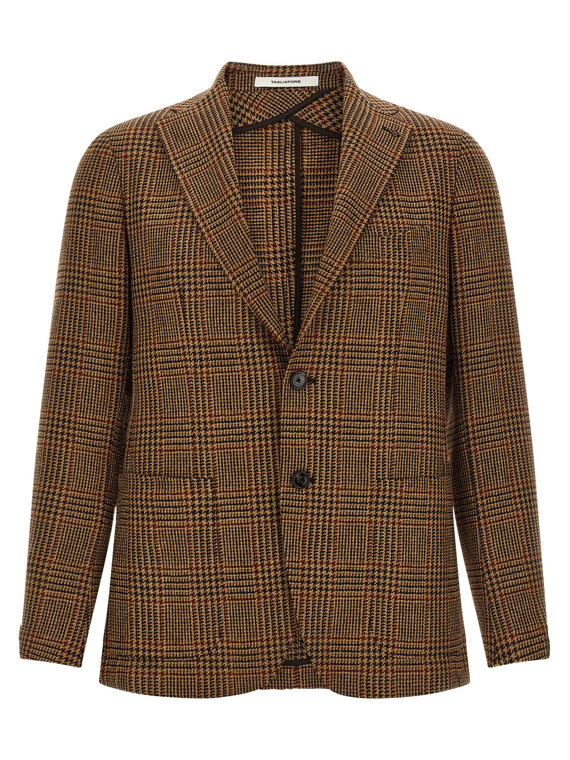 Brown Virgin Wool Blazer
