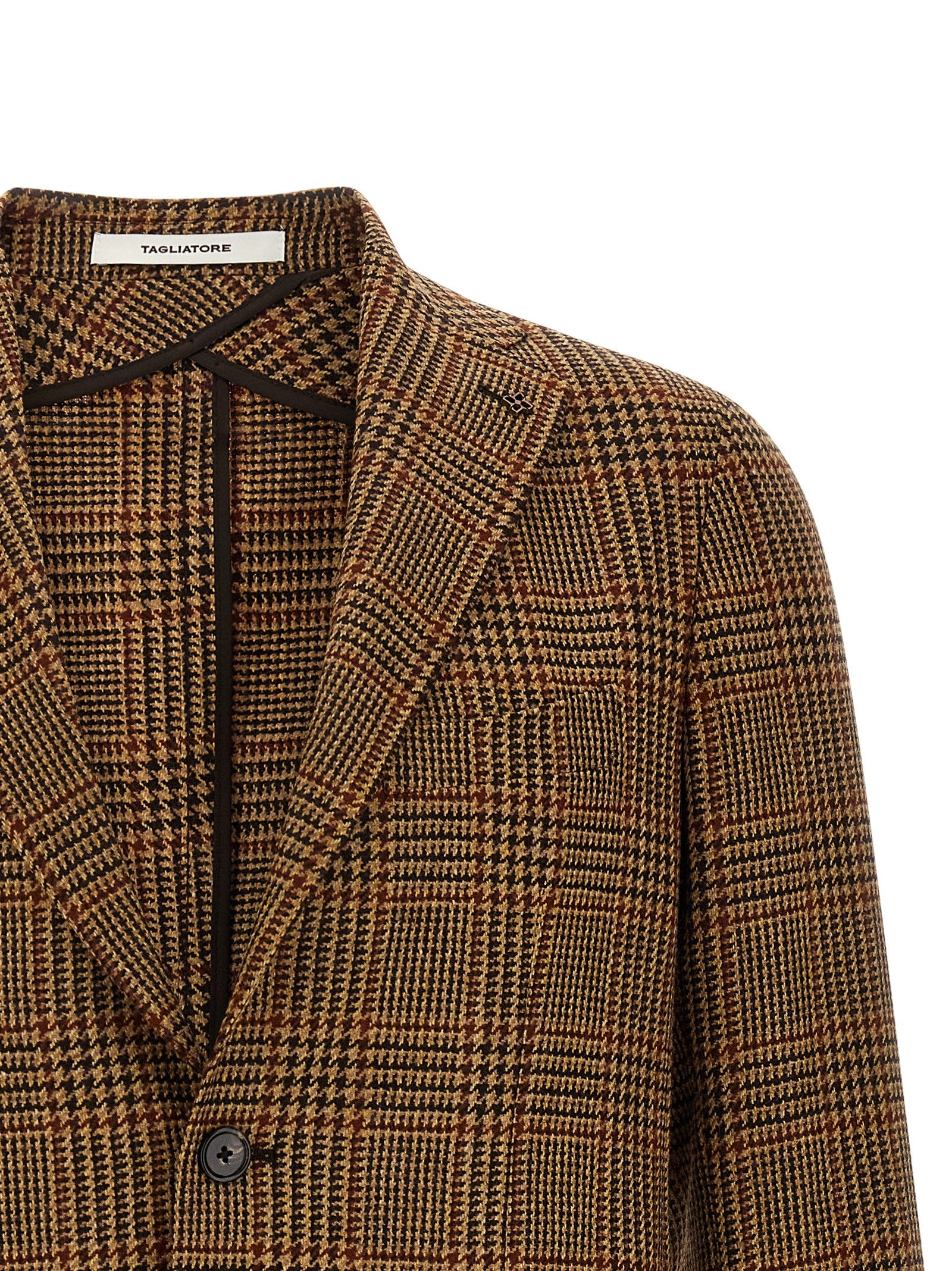 Brown Virgin Wool Blazer