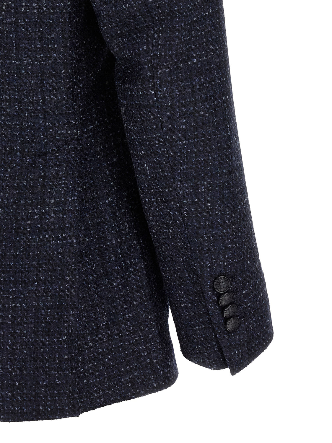 Blue Virgin Wool Blazer