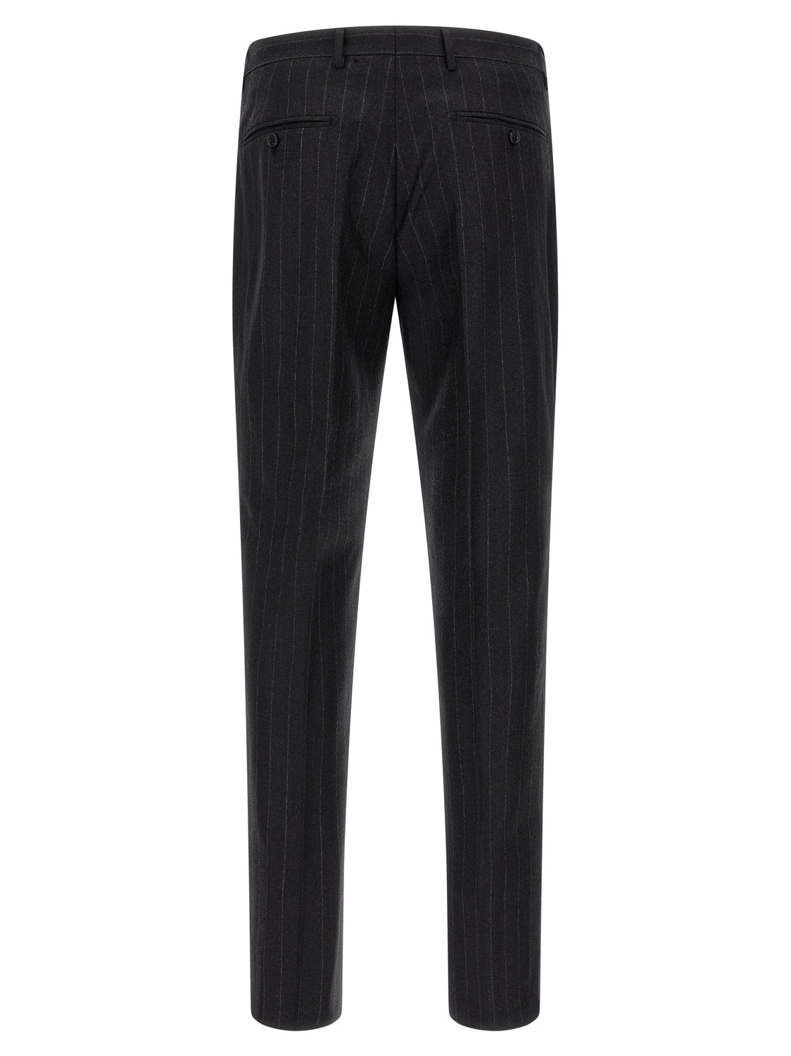 Gray Virgin Wool Two-Piece Suit