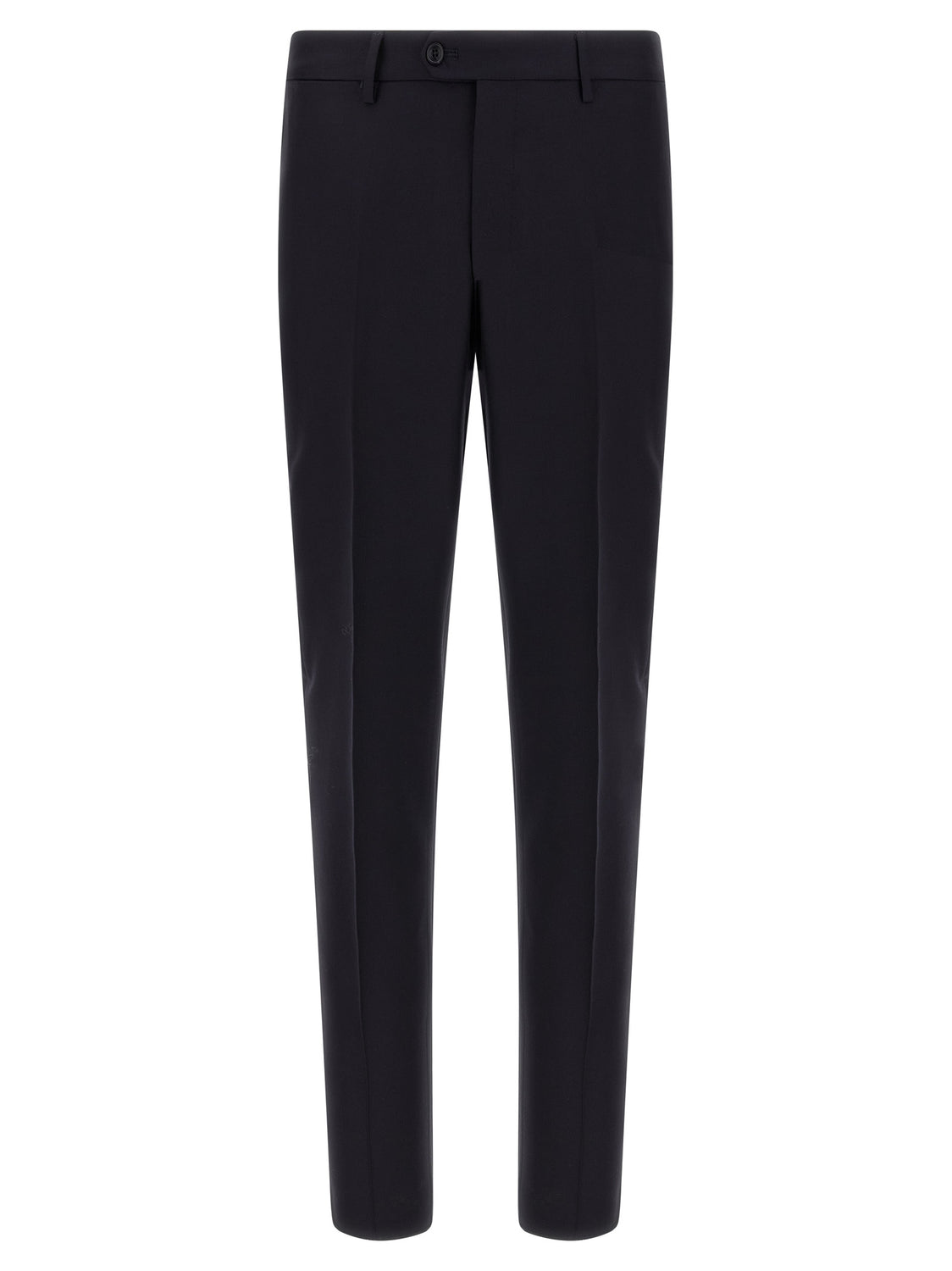 Blue Virgin Wool Two-Piece Suit