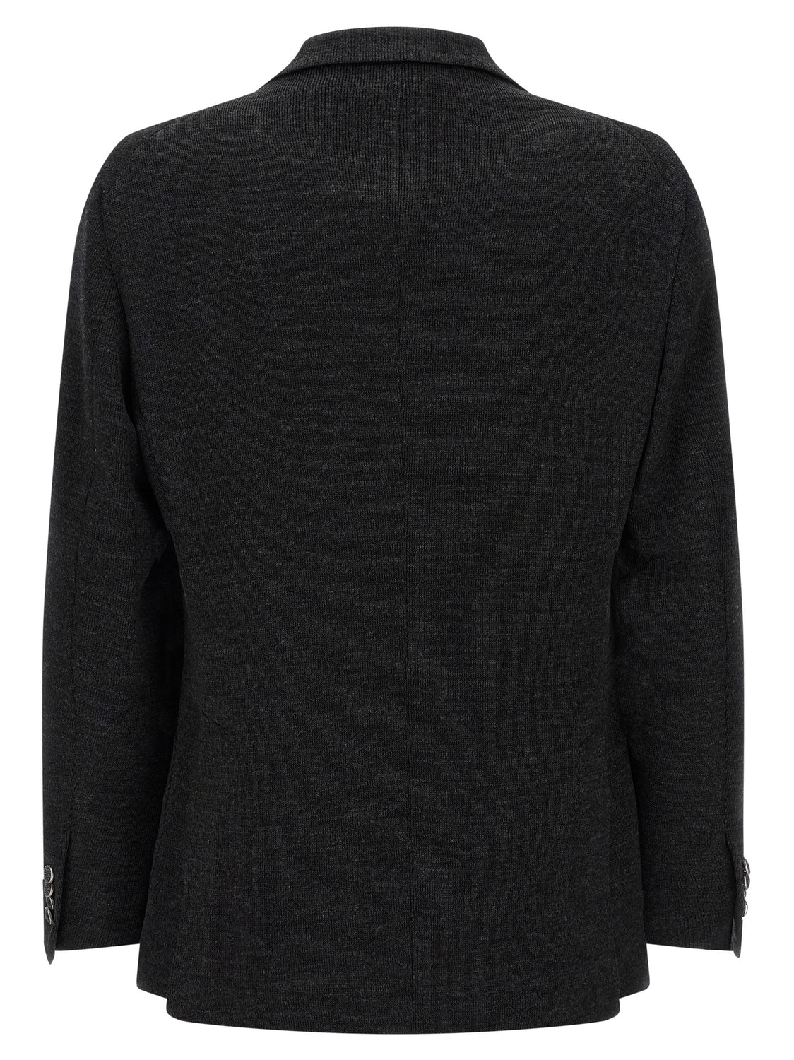 Gray Polyester Blazer