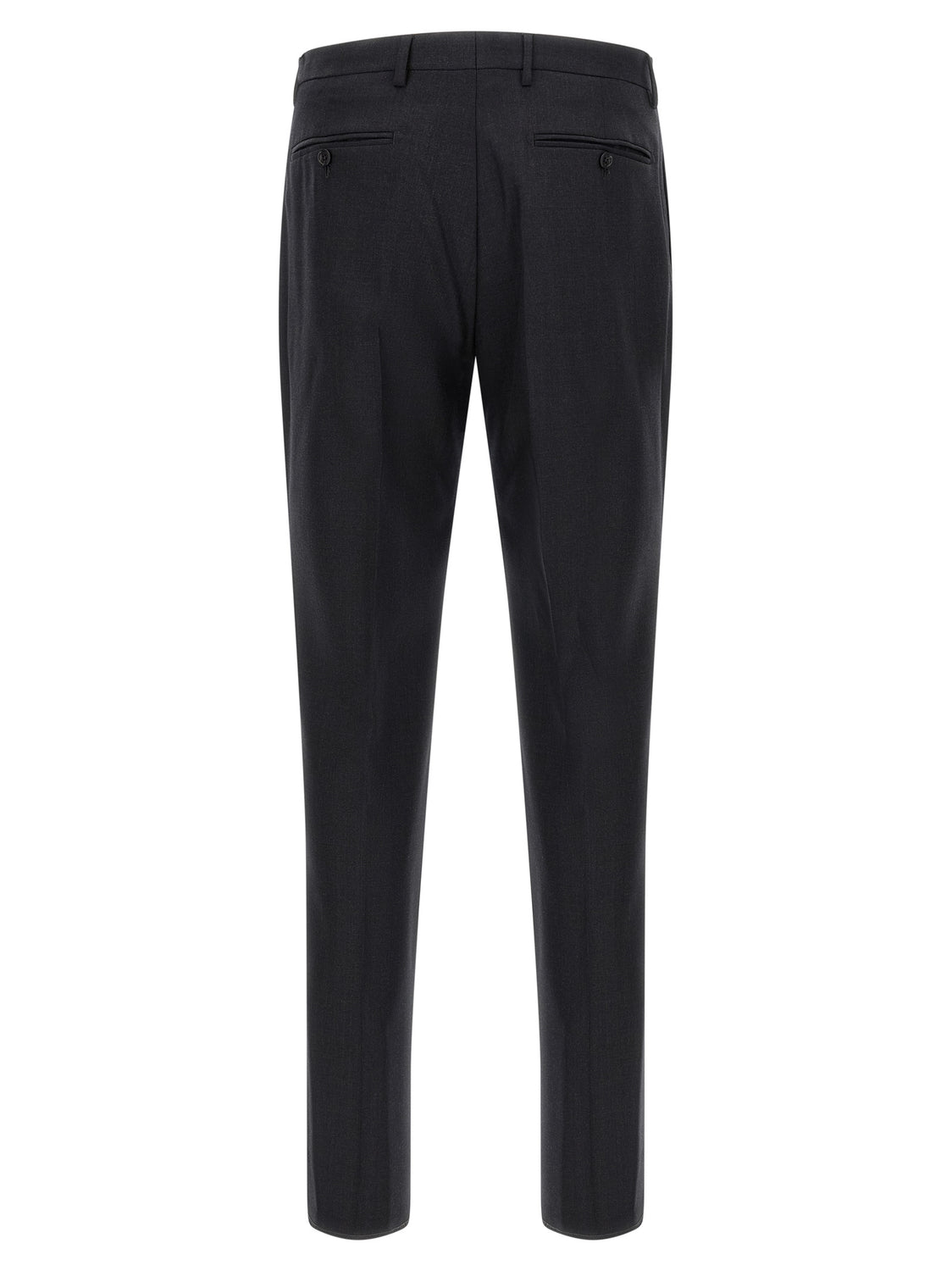 Gray Virgin Wool Two-Piece Suit