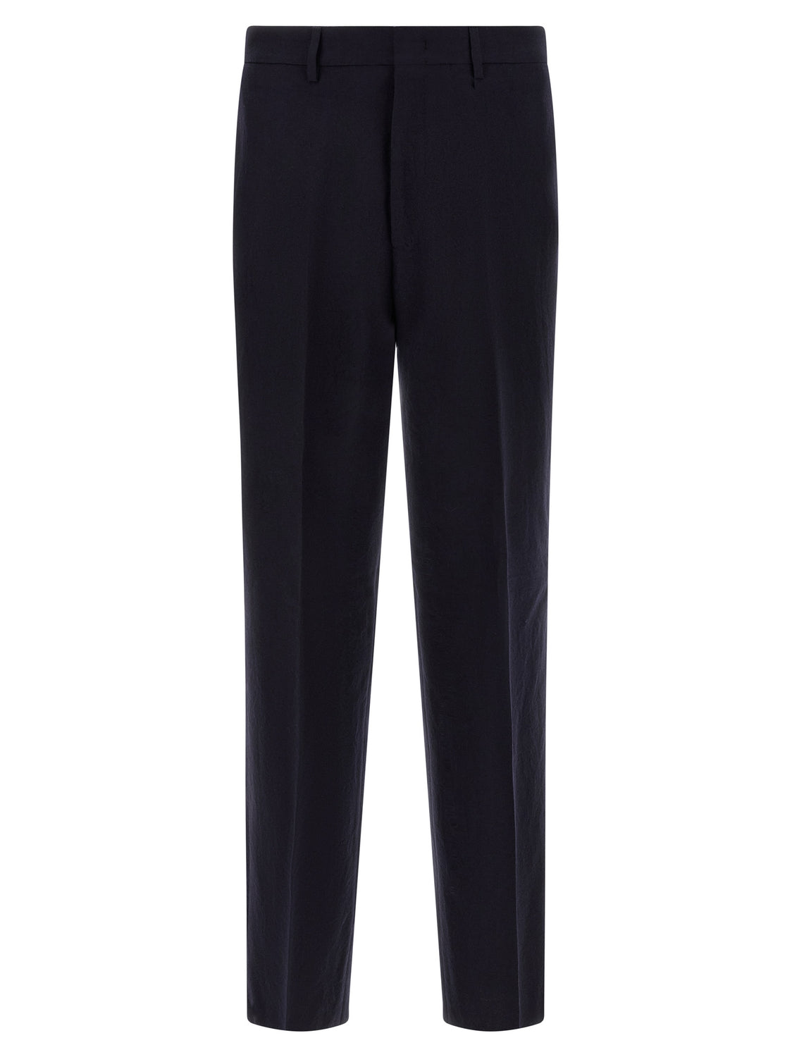 Blue Virgin Wool Two-Piece Suit