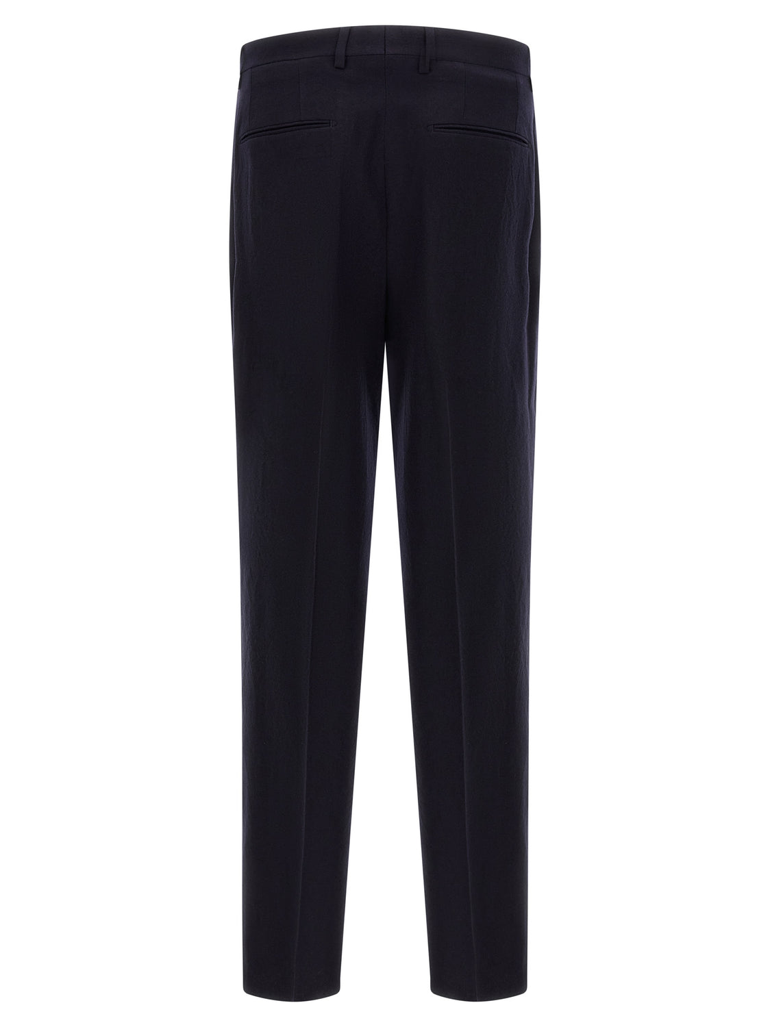 Blue Virgin Wool Two-Piece Suit