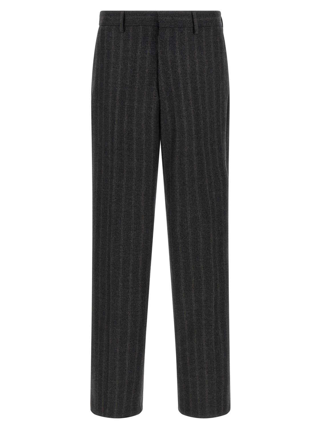 Gray Virgin Wool Two-Piece Suit