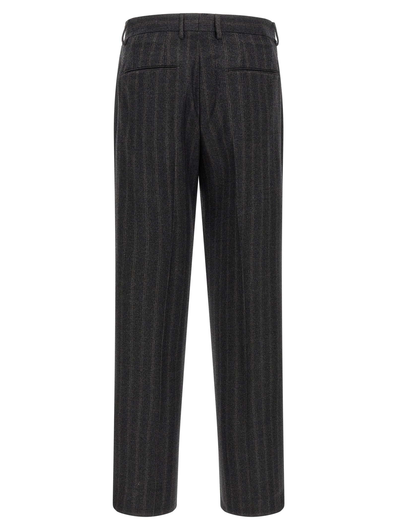Gray Virgin Wool Two-Piece Suit