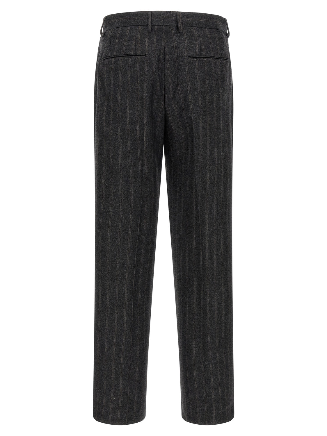 Gray Virgin Wool Two-Piece Suit