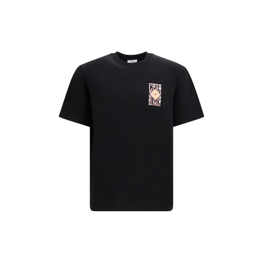 Black Cotton T-Shirt