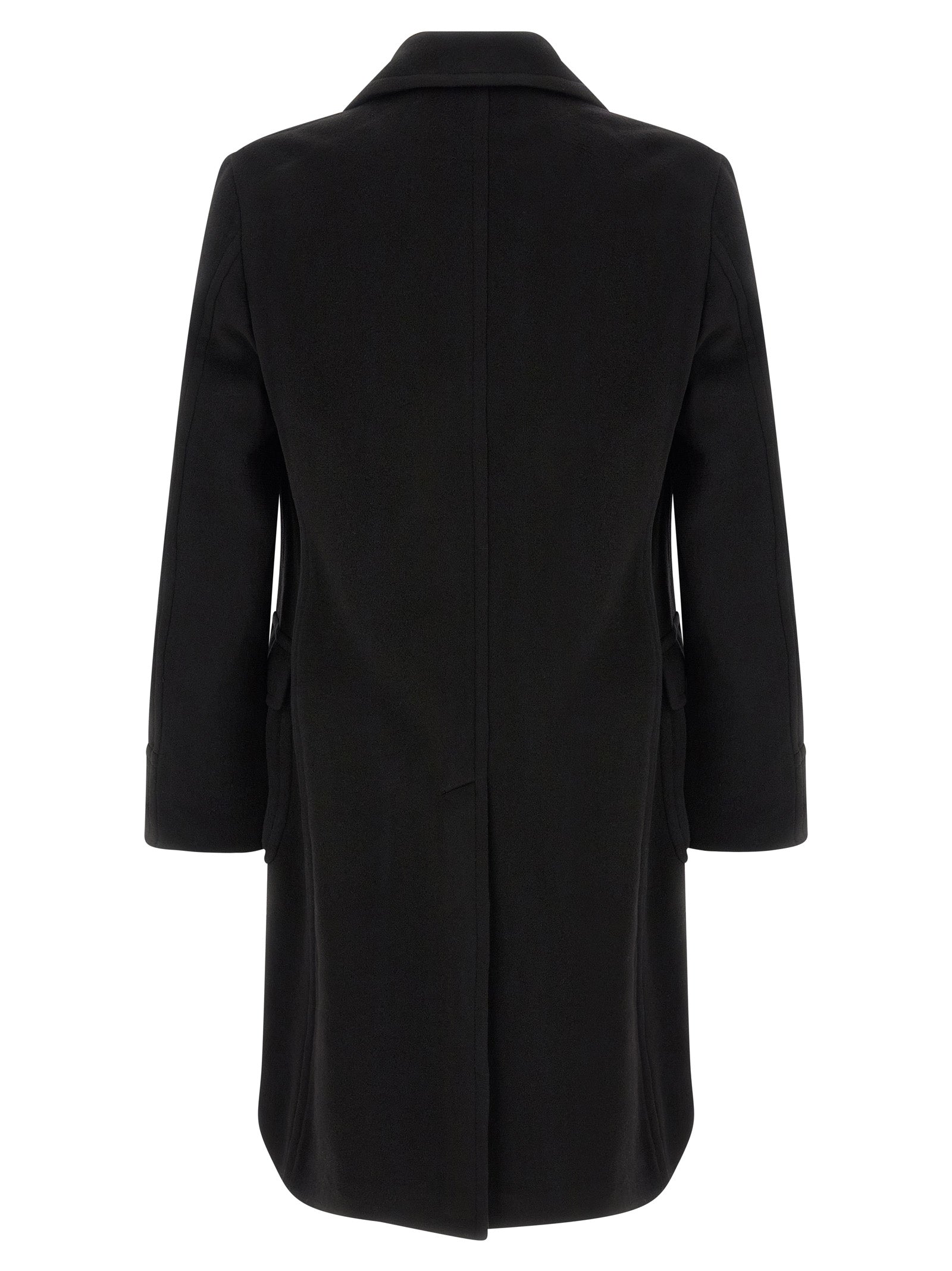 Black Cashmere Coat