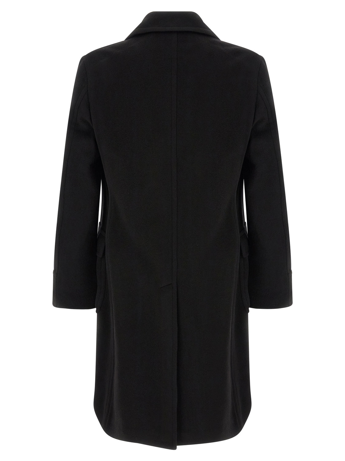 Black Cashmere Coat