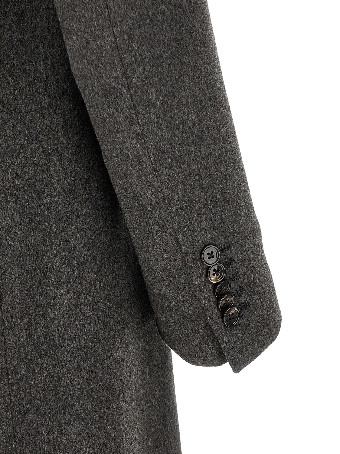 Gray Virgin Wool Coat