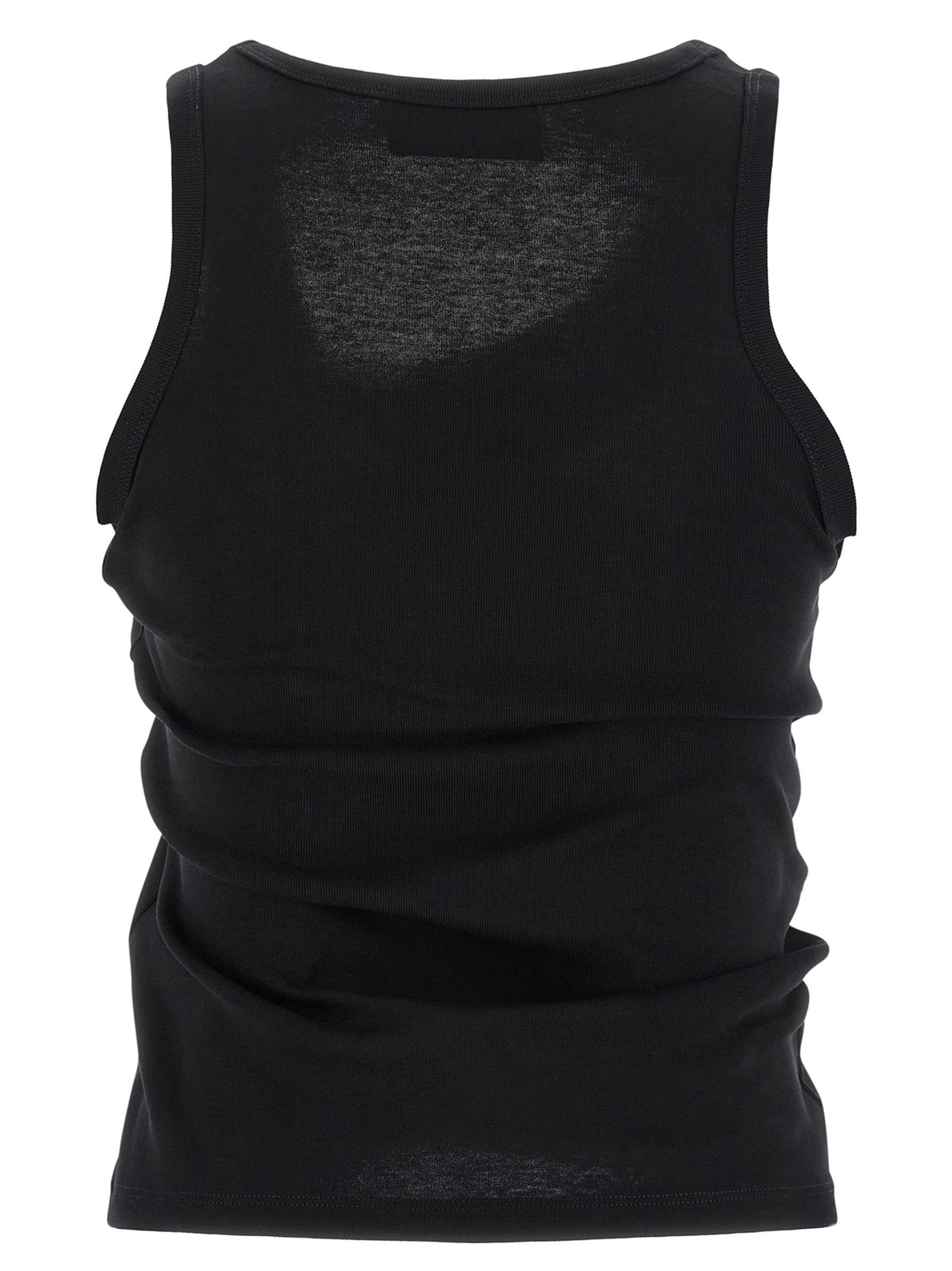 Black Cotton Tank Tops