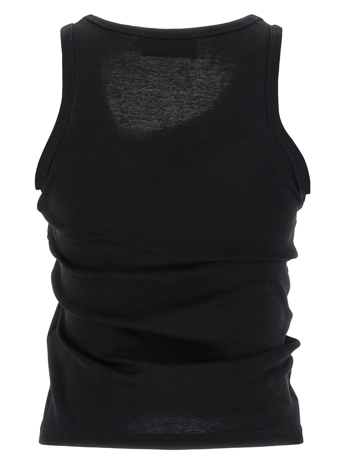 Black Cotton Tank Tops