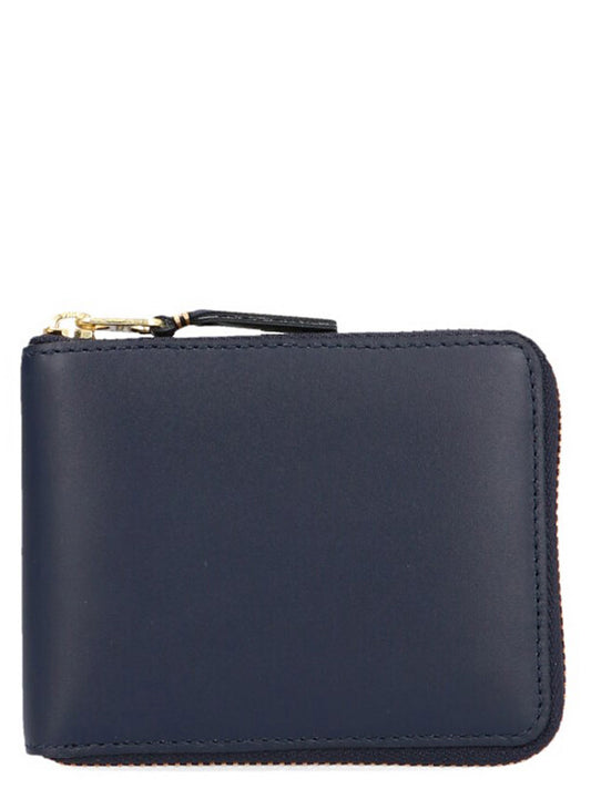 Blue Calfskin Wallet