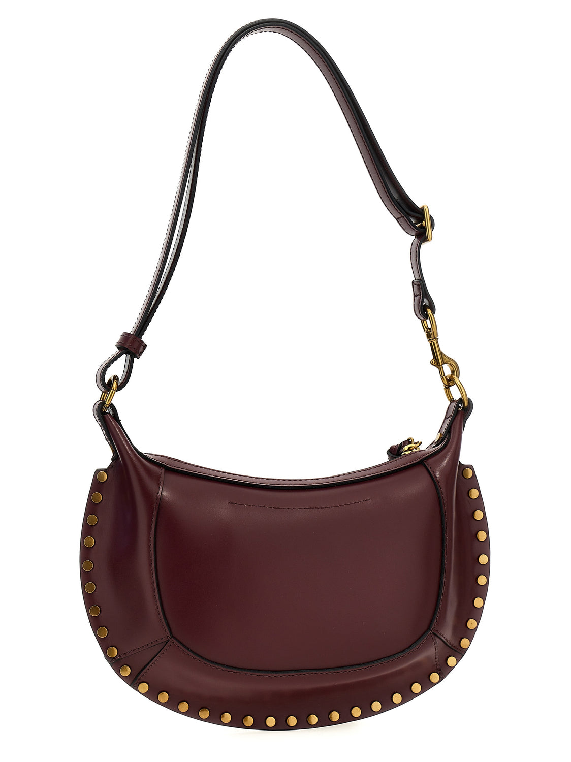 Bordeaux Cowhide Shoulder Bag