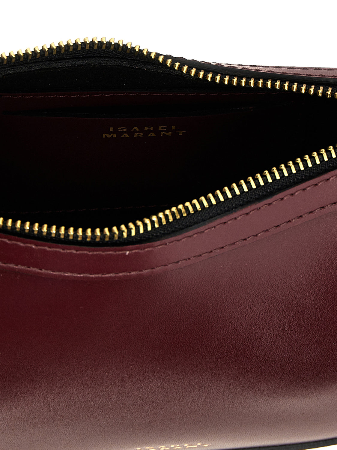 Bordeaux Cowhide Shoulder Bag