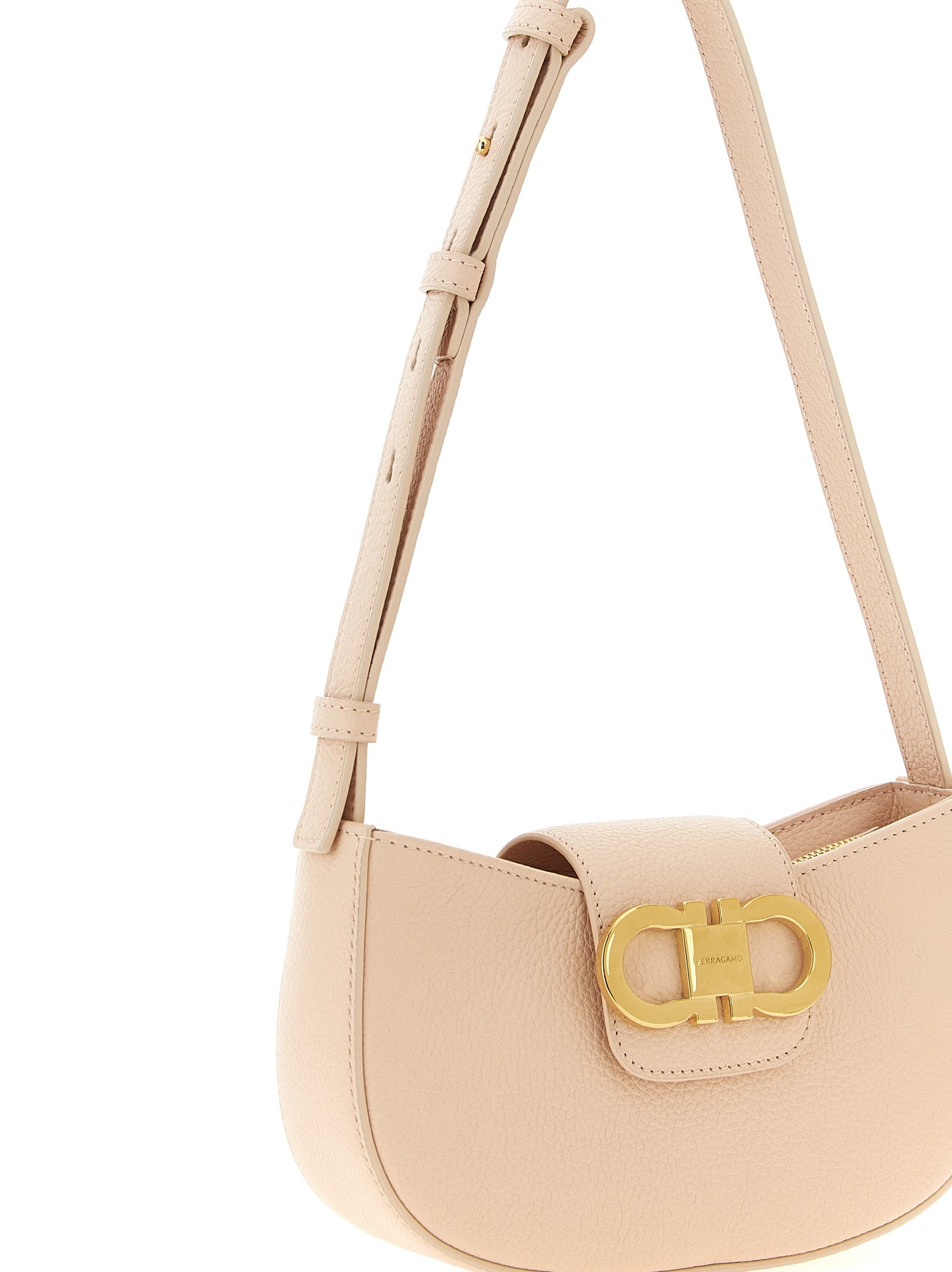 Multicolor Calfskin Shoulder Bag