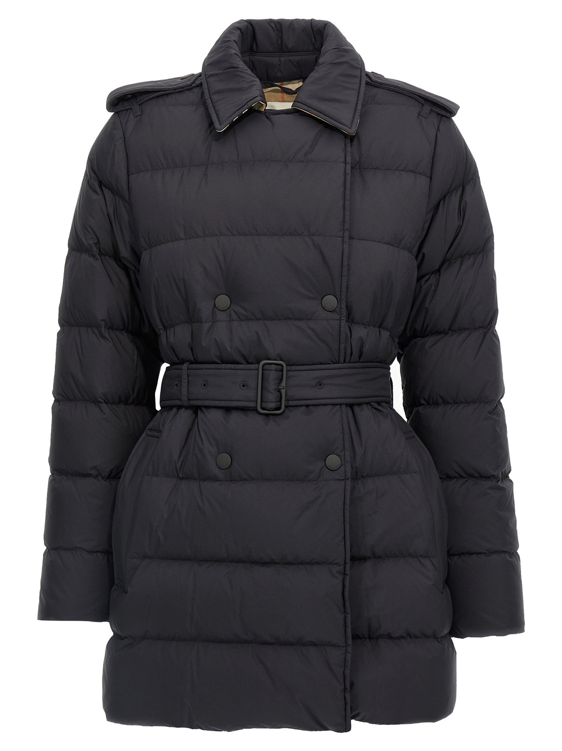 Black Polyamide Coat