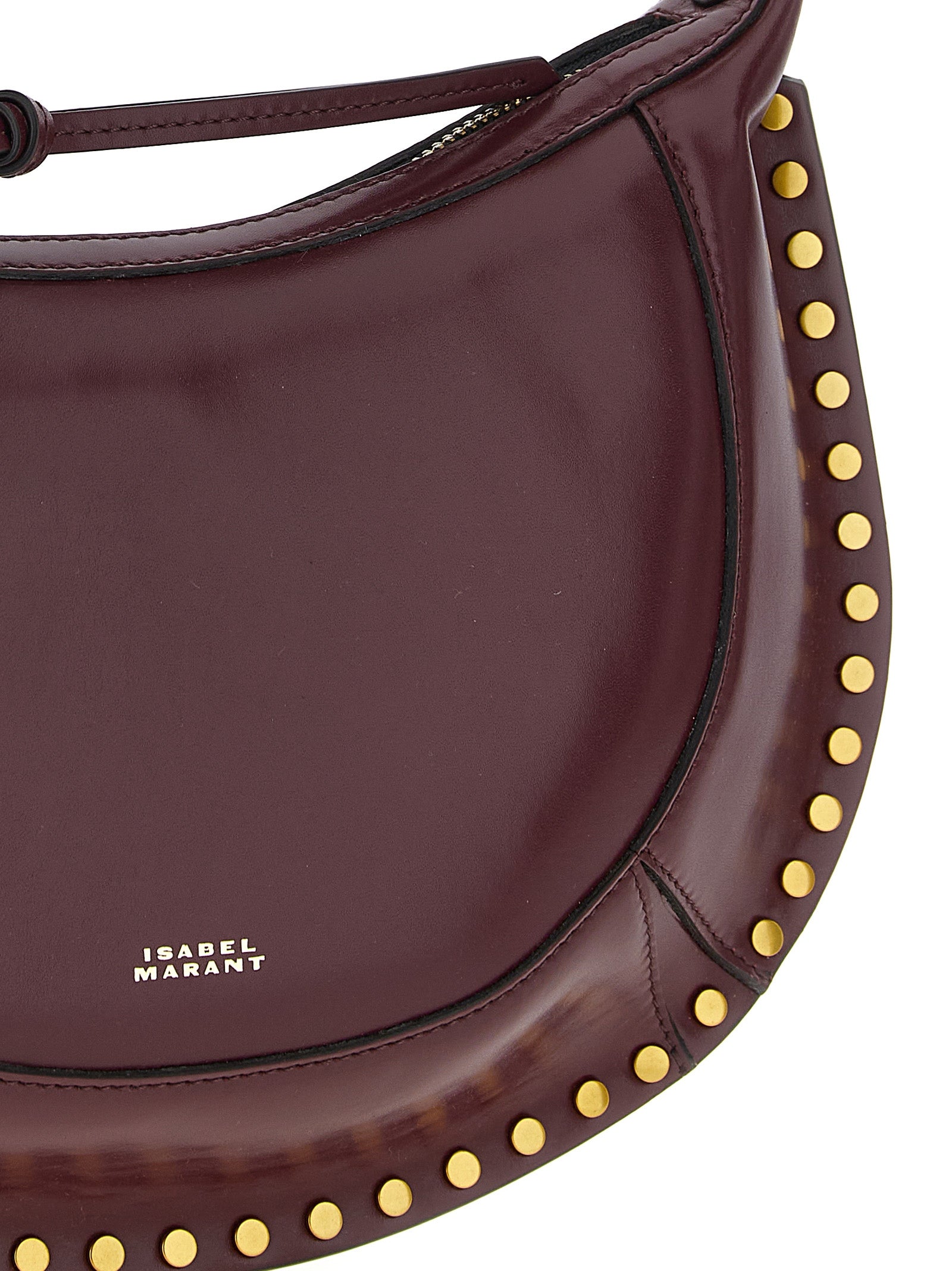 Bordeaux Calfskin Shoulder Bag