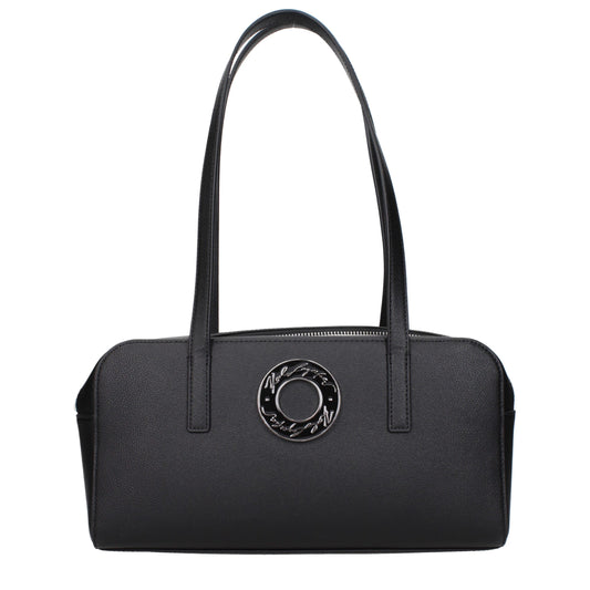 Black Leather Shoulder Bag