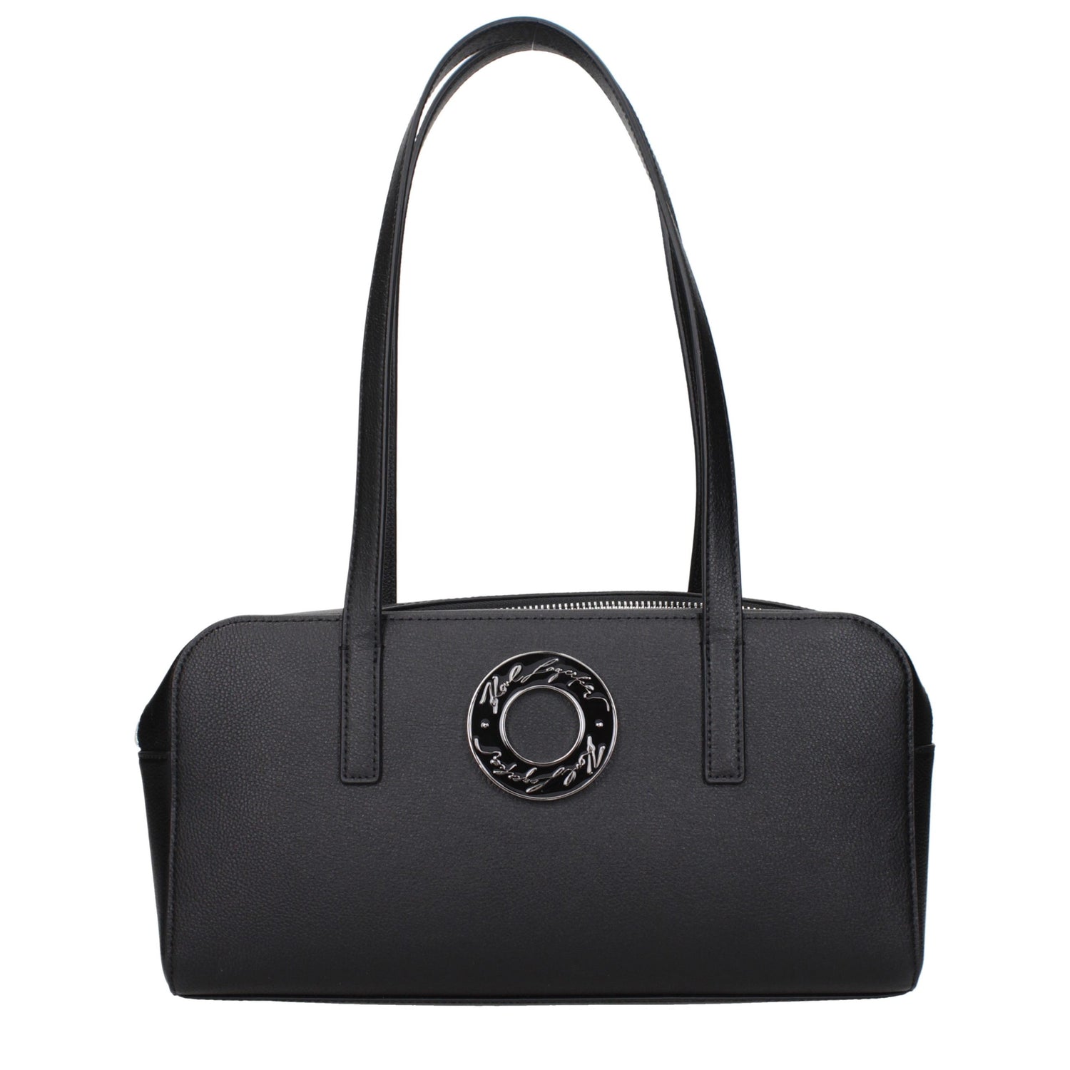 Black Leather Shoulder Bag