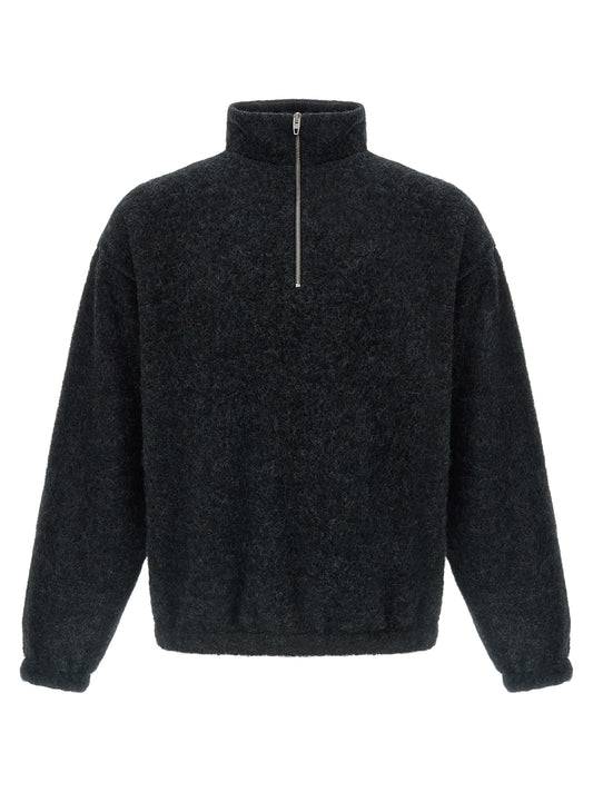 Gray Wool Sweatshirt