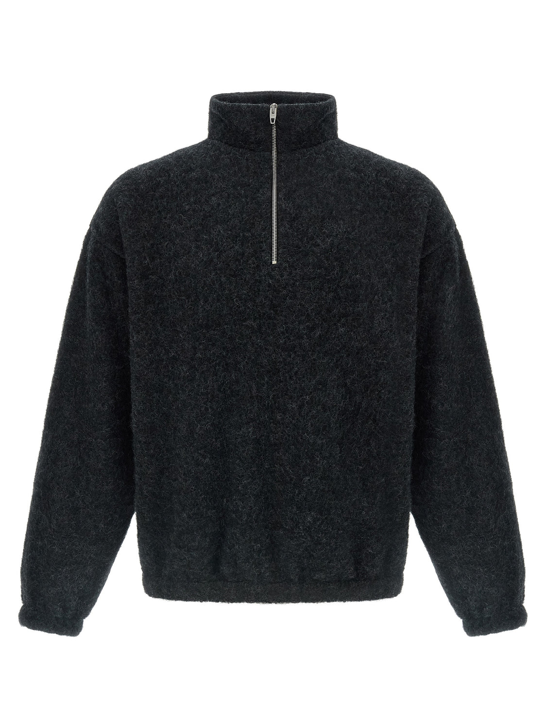 Gray Wool Sweatshirt