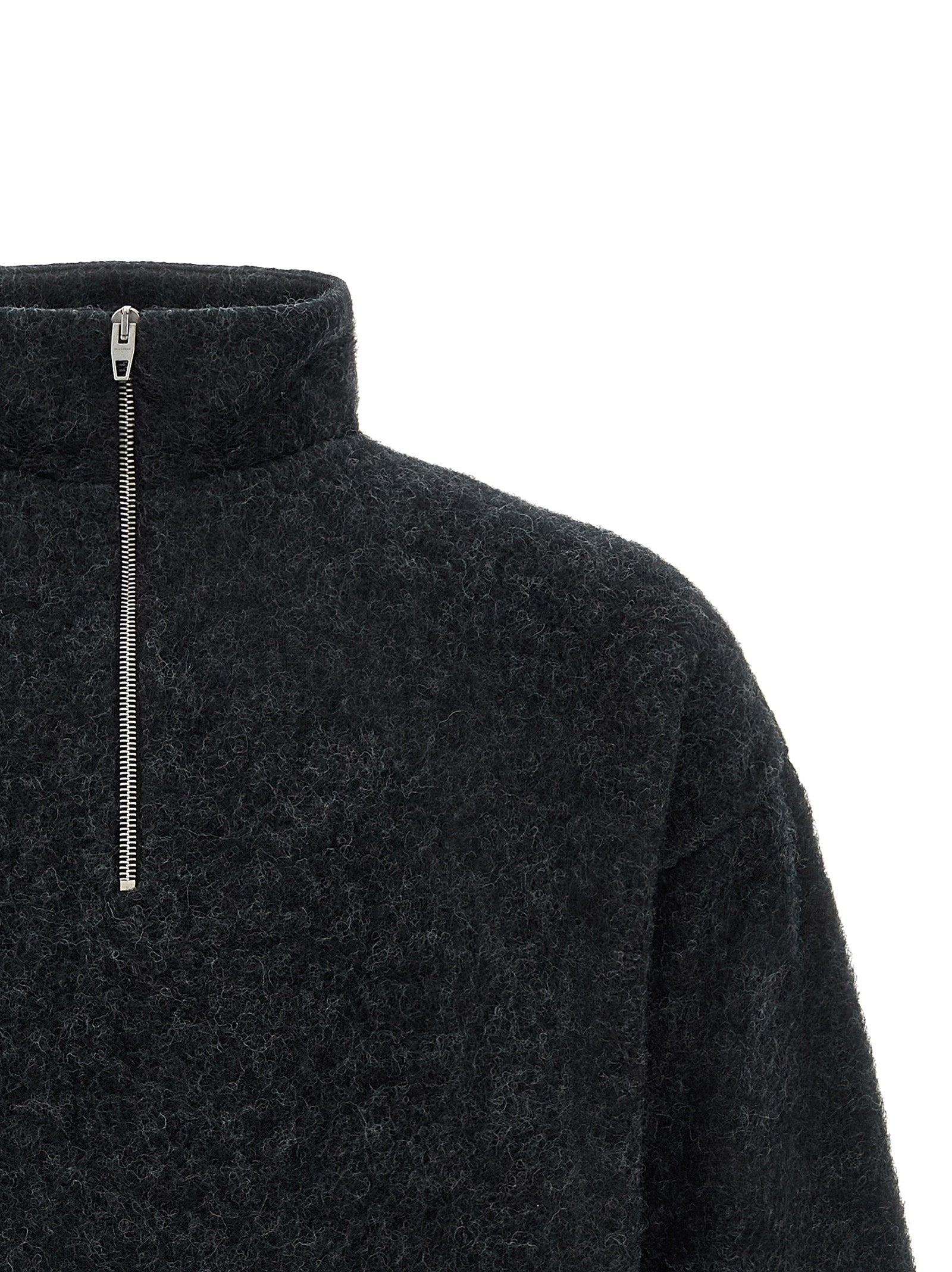 Gray Wool Sweatshirt