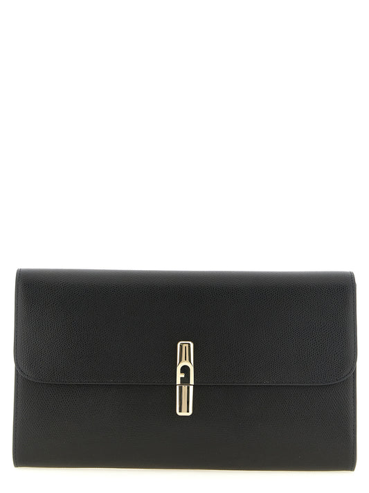 Black Calfskin Clutch Bag
