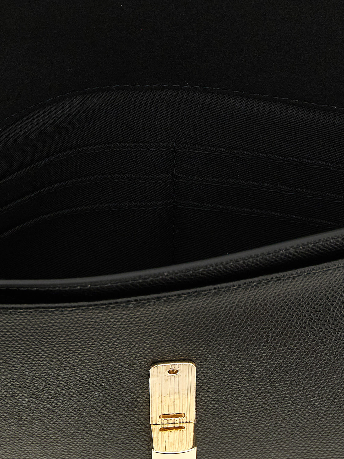 Black Calfskin Clutch Bag