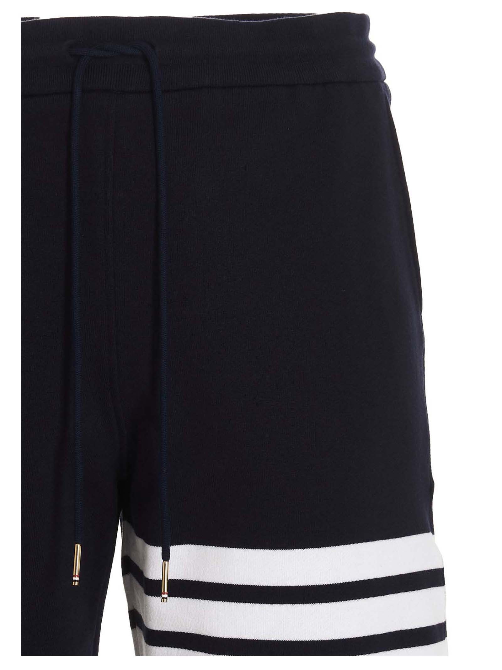 Blue Cotton Bermuda Shorts
