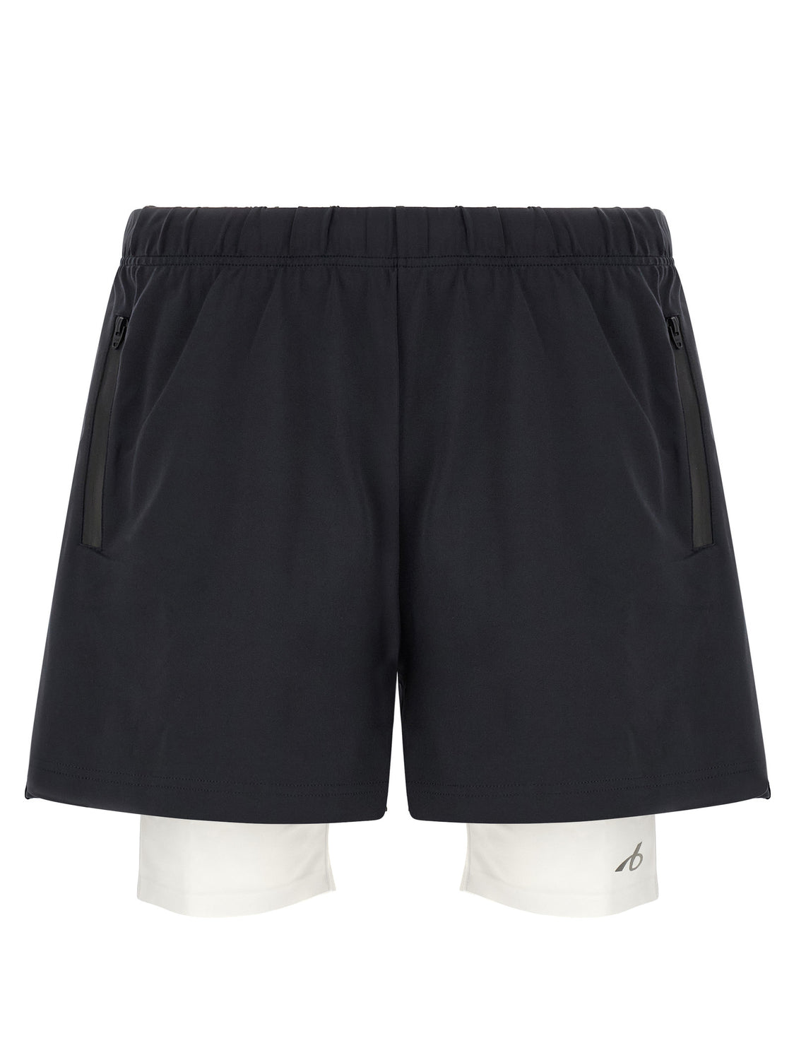 Bicolor Polyamide Bermuda Shorts
