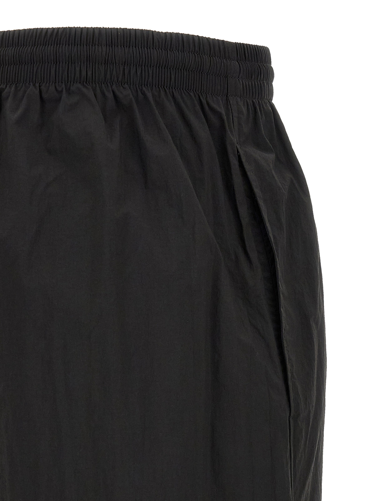 Black Polyamide Shorts