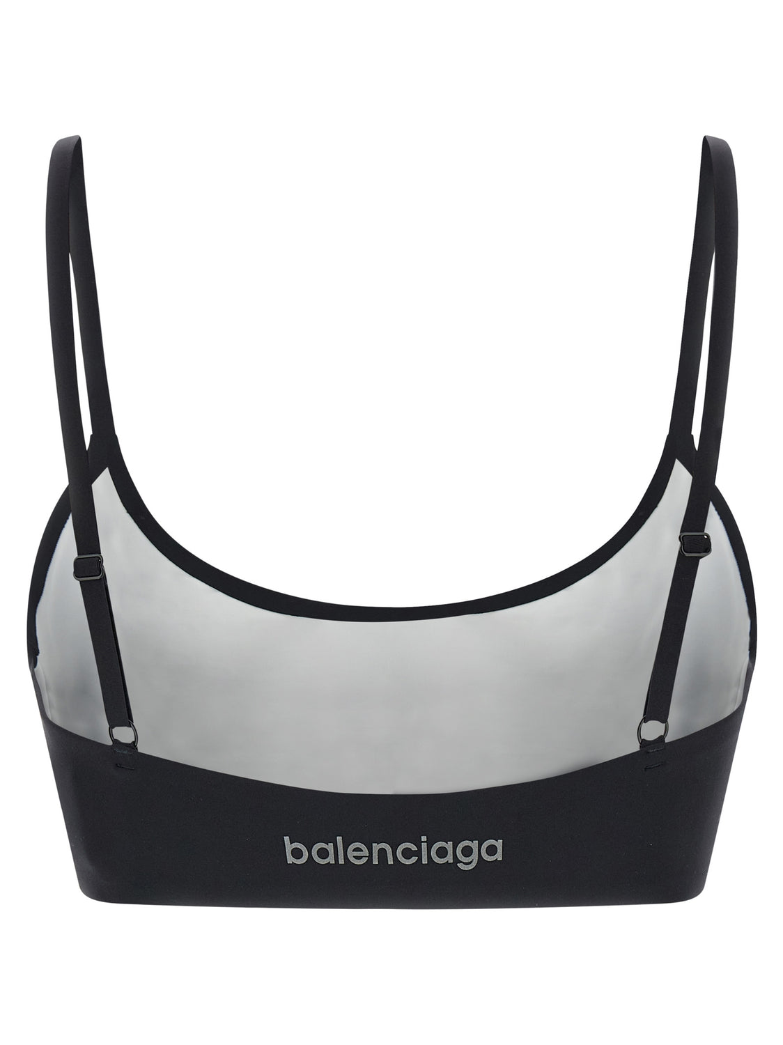 Black Polyamide Sport Bra