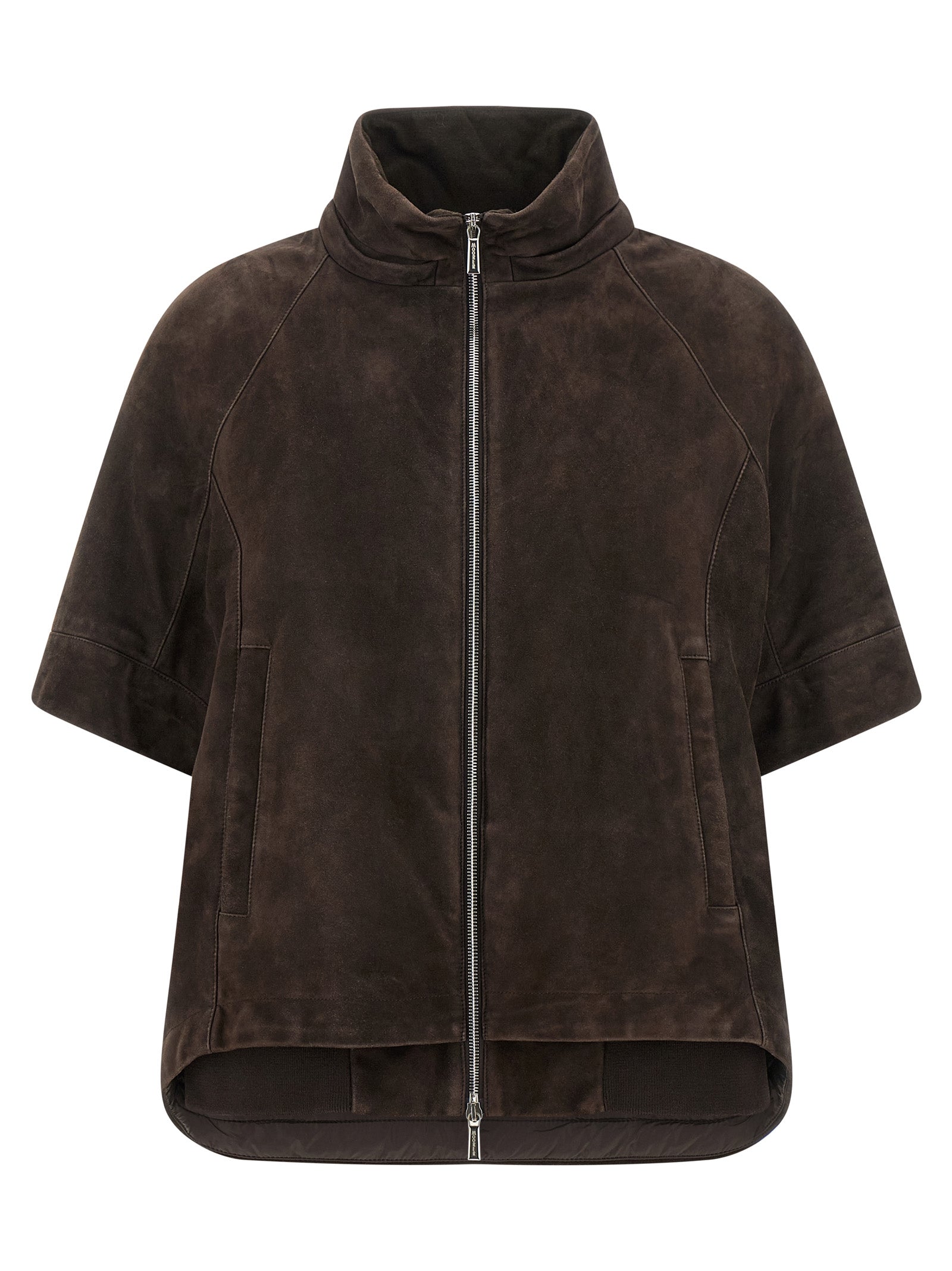 Brown Wool Leather Jacket
