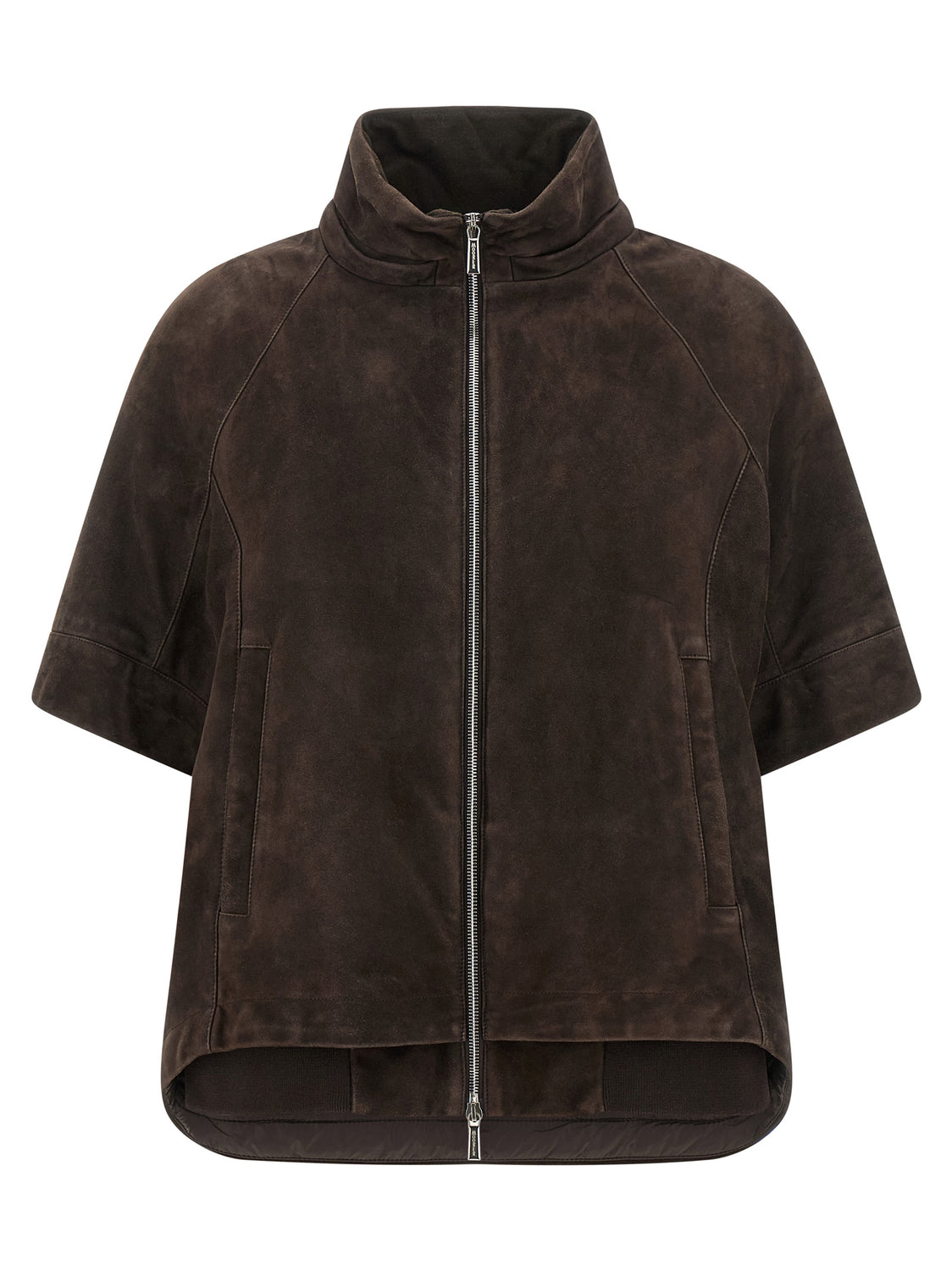 Brown Wool Leather Jacket