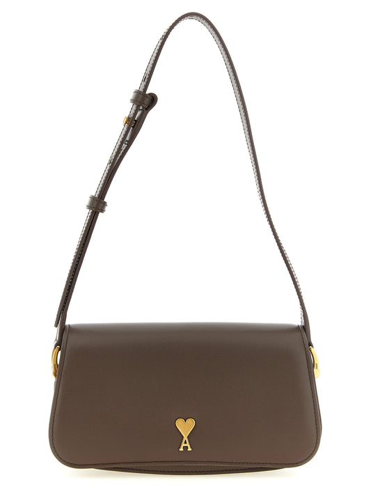 Brown Cowhide Shoulder Bag