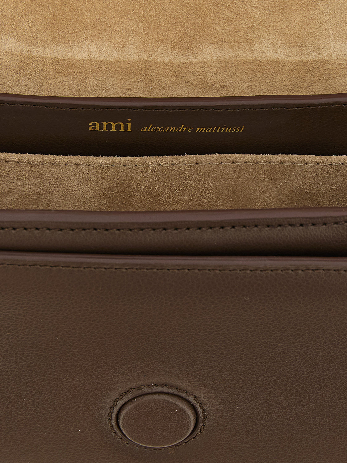 Brown Cowhide Shoulder Bag